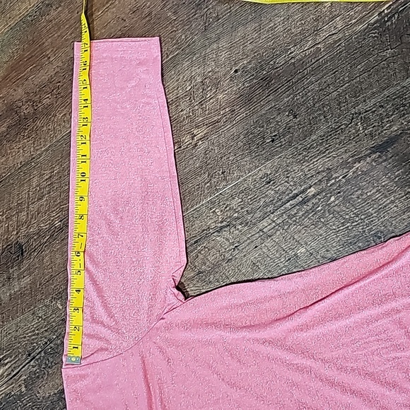 Oswald's Bear Ranch Women's XL Pink 3/4 sleeve top - Picture 7 of 9